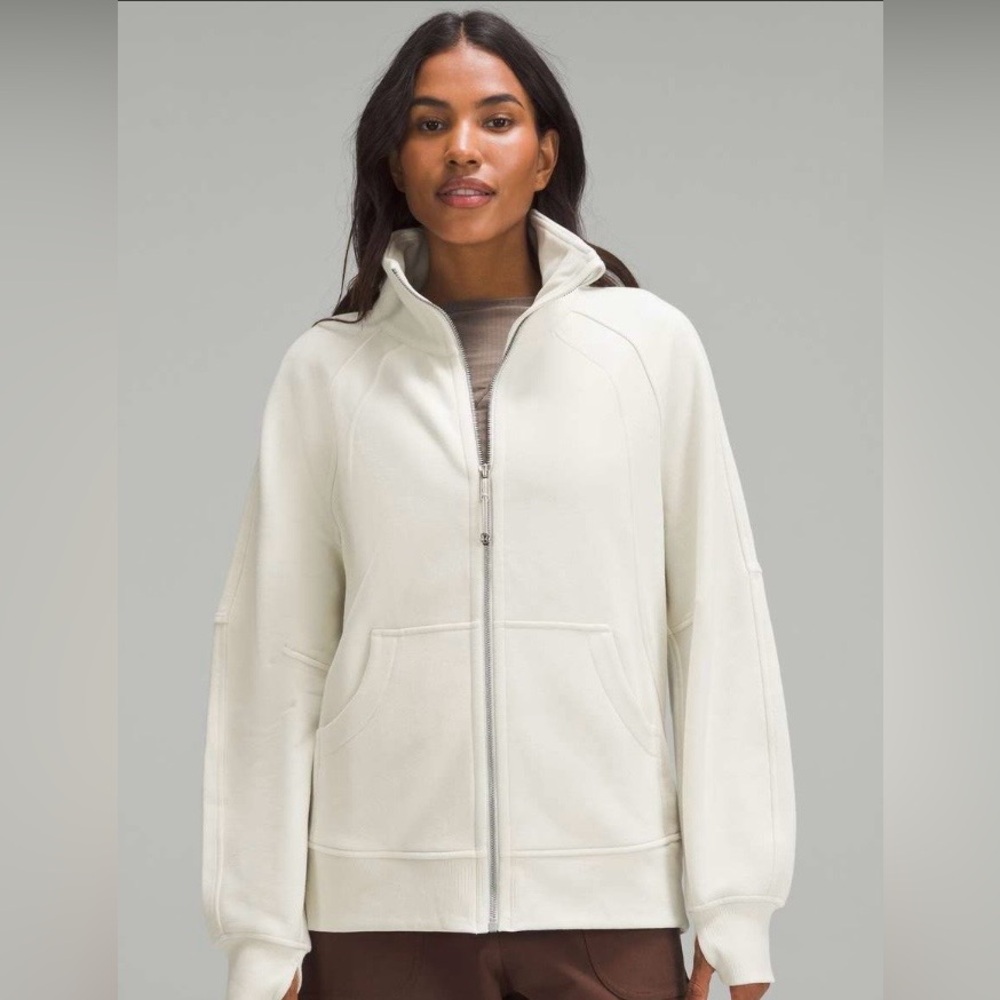 Lululemon Scuba oversized funnel neck full zip size med/large